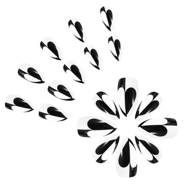 Künstlerisches Herzhäuft-Nagelkunst-Set Karnz