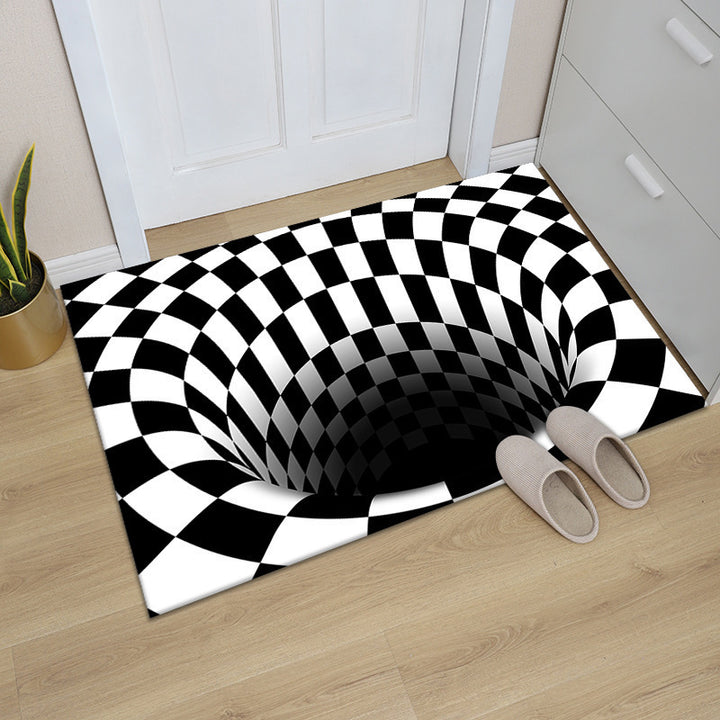 3D Optische Illusion Bereichsbr mat Karnz