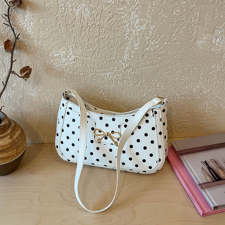 WoPolka Dot Muster Hobo Handtasche Karnz