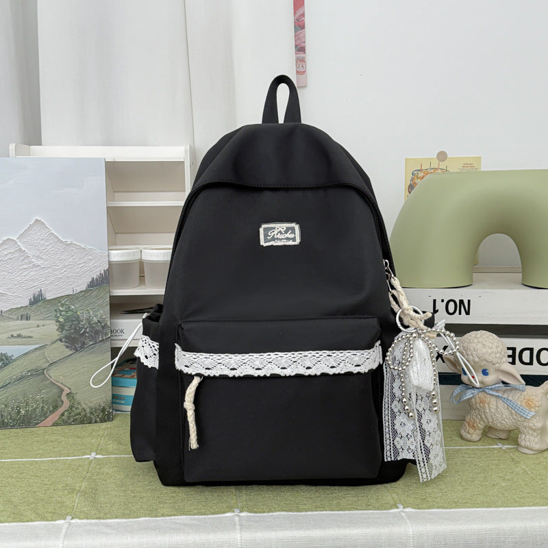 Adorable Spitzenbesatz-Rucksack Karnz