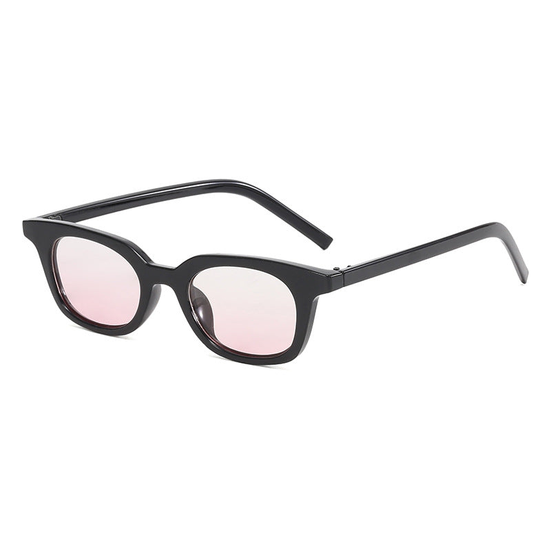 Damen moderne Rechteck-Sonnenbrille Karnz