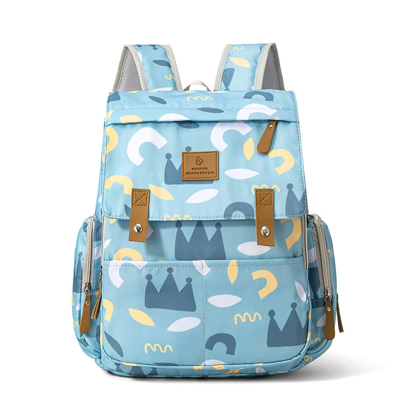Verspielter Muster Multi-Fach Rucksack Karnz
