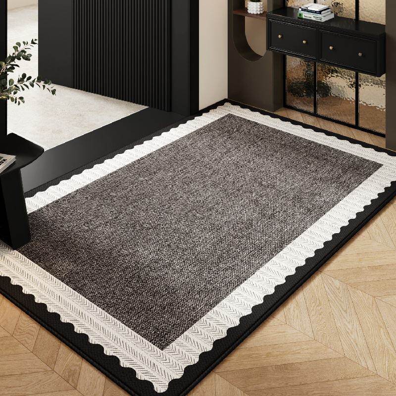 Moderner geometrischer Teppich für die Heimdekoration