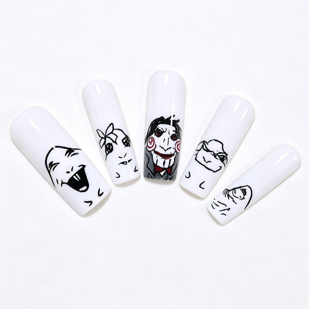 Themen Charakter Nagelkunst Aufkleber Karnz