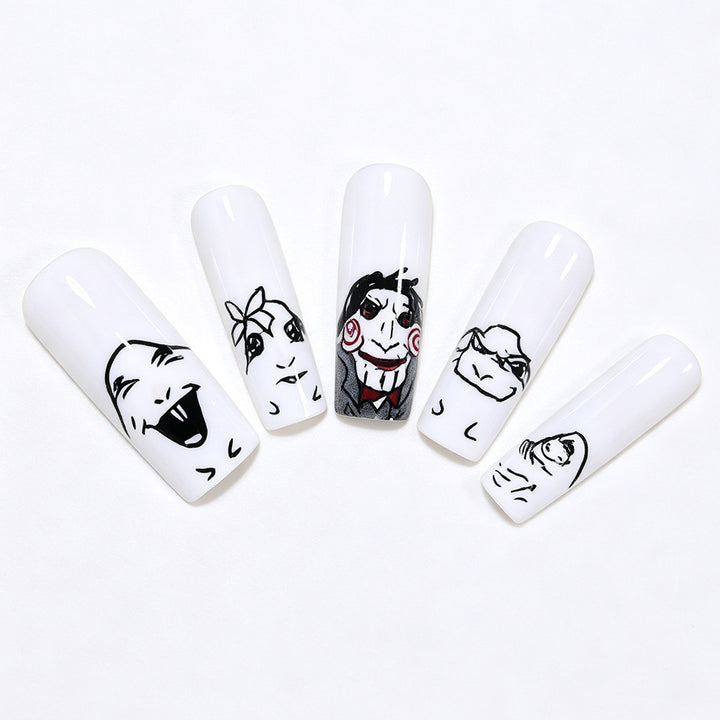 Themen Charakter Nagelkunst Aufkleber Karnz