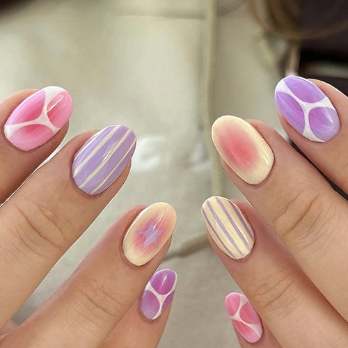 Artistic Press-On Nail Art Kollektion Karnz