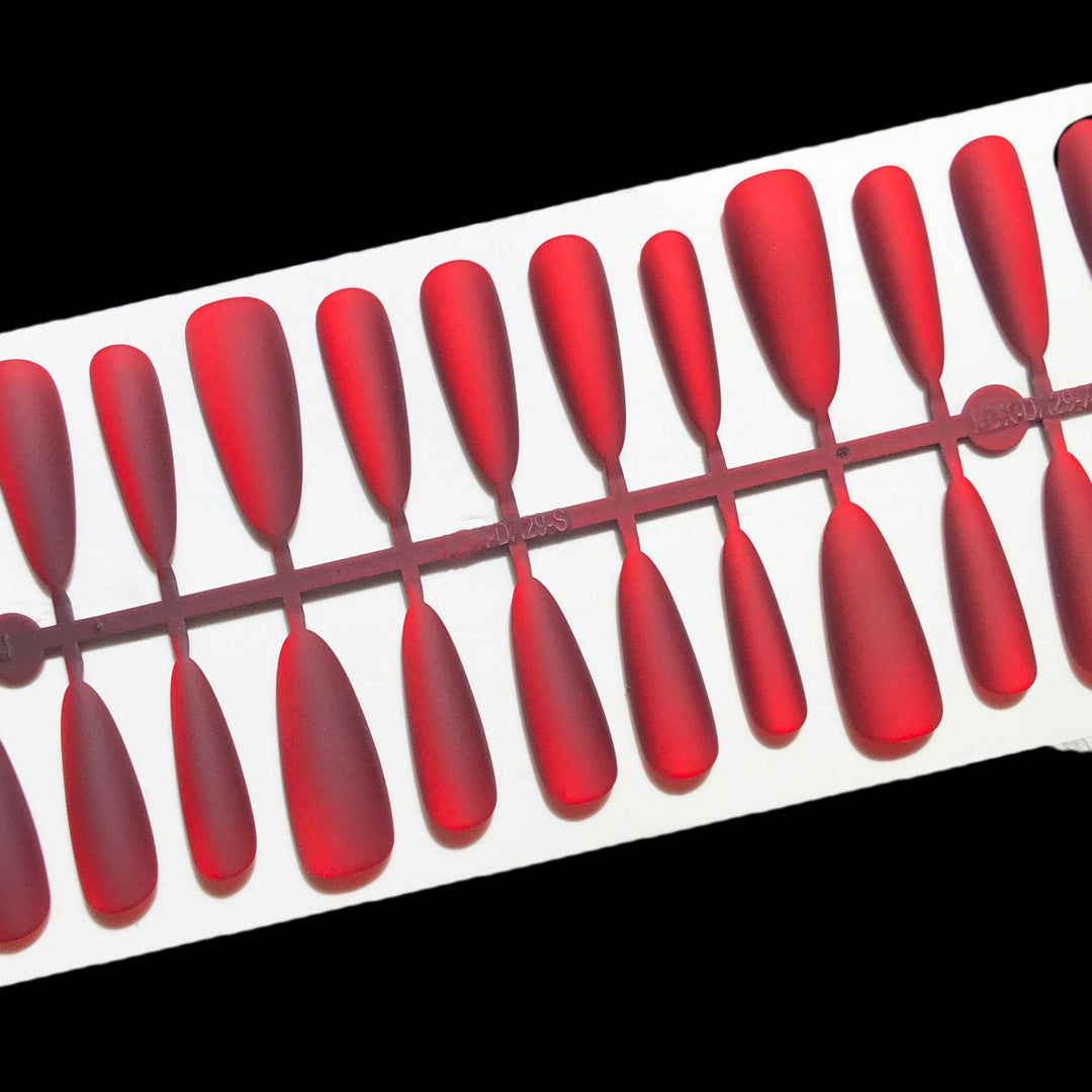 Mattes Finish Press-On Nagelset