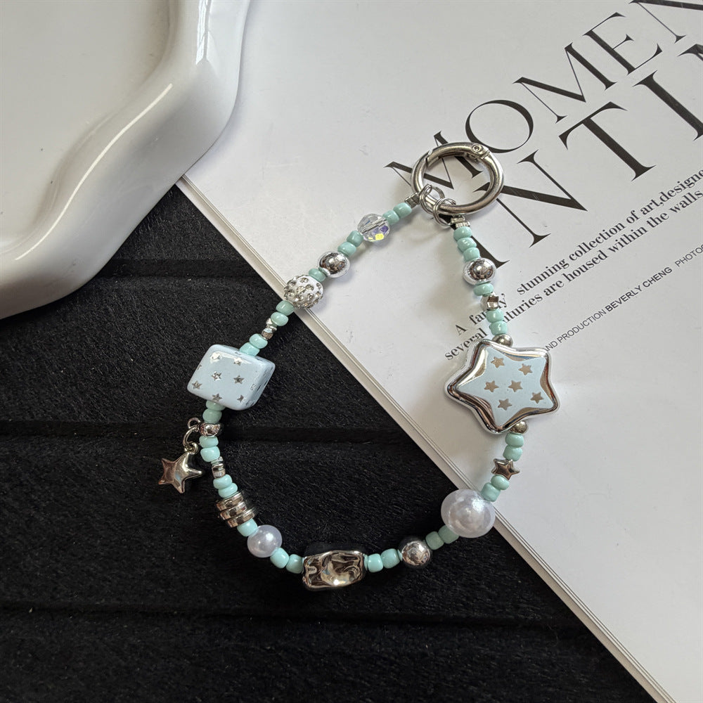 Beaded Charm Telefonhalter Karnz