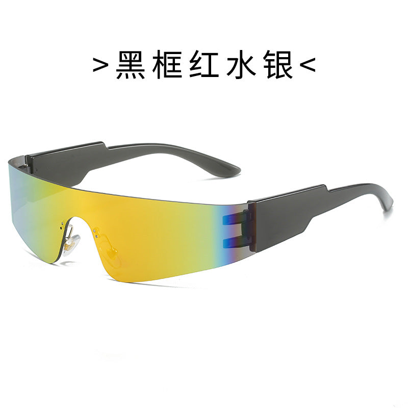 Damen Sportliche Sonnenbrille mit trendigem, winddichtem Design Karnz