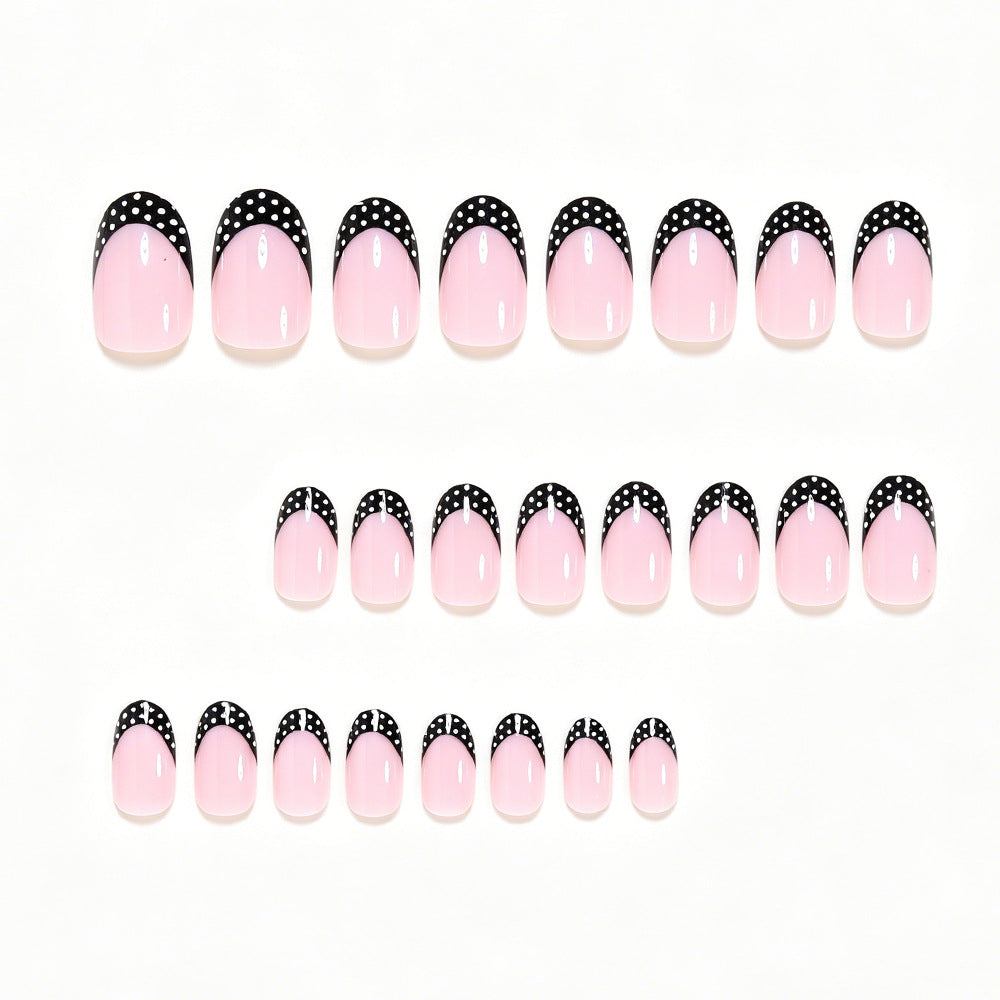 Designer French Tip Nail Art Karnz