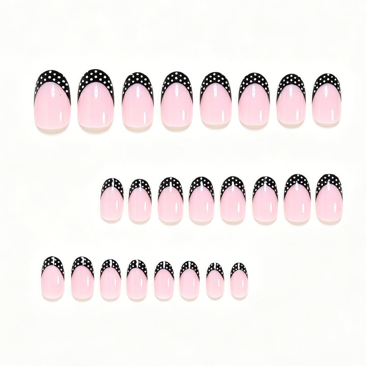 Designer French Tip Nail Art Karnz