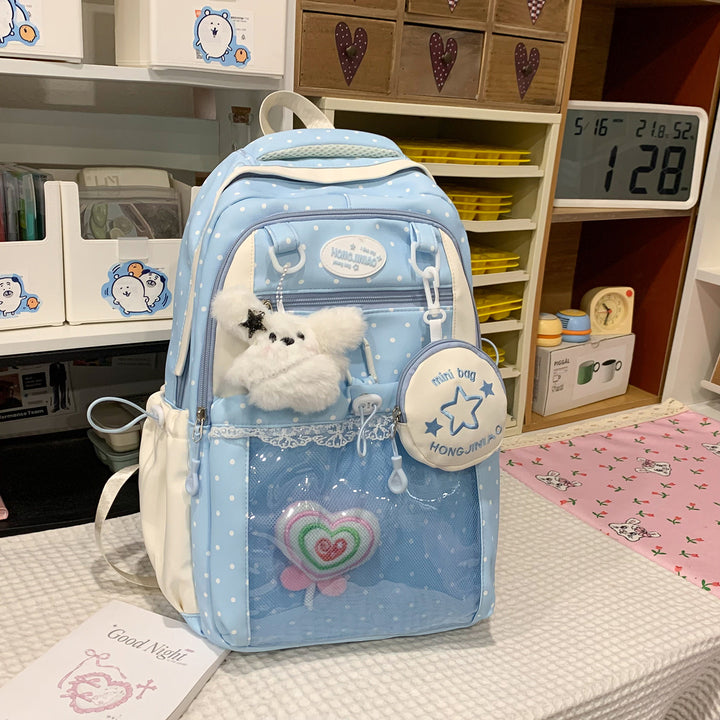 Charmanter gepunkteter Rucksack Karnz
