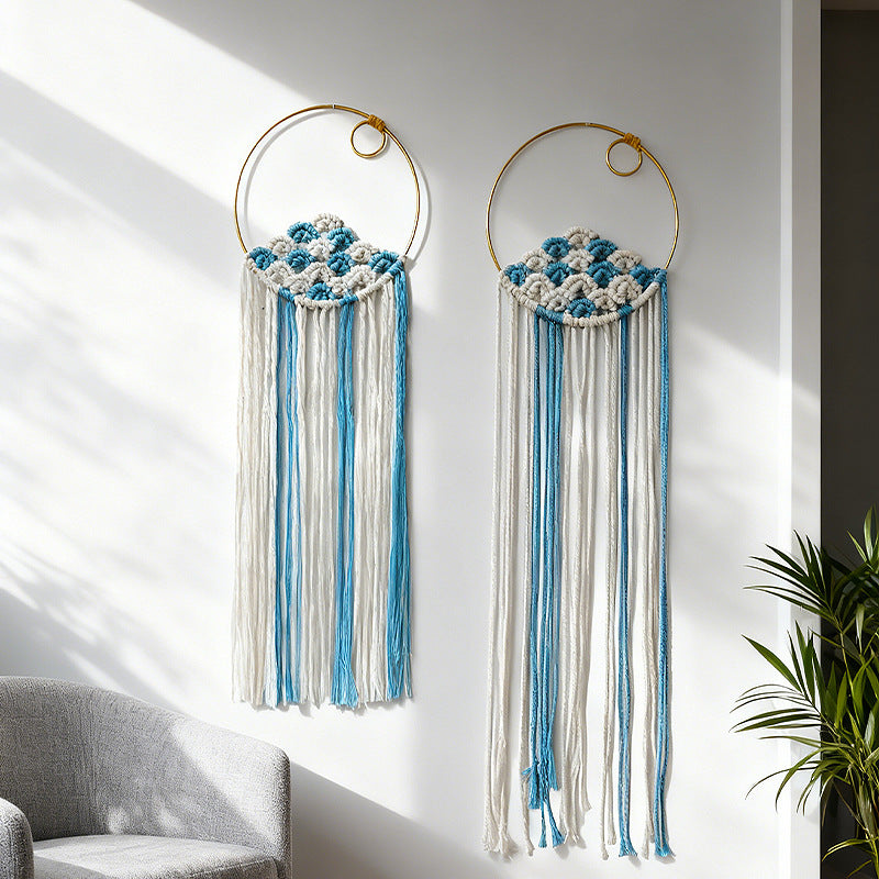 Macrame Wandbehang Karnz