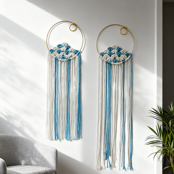 Macrame Wandbehang Karnz