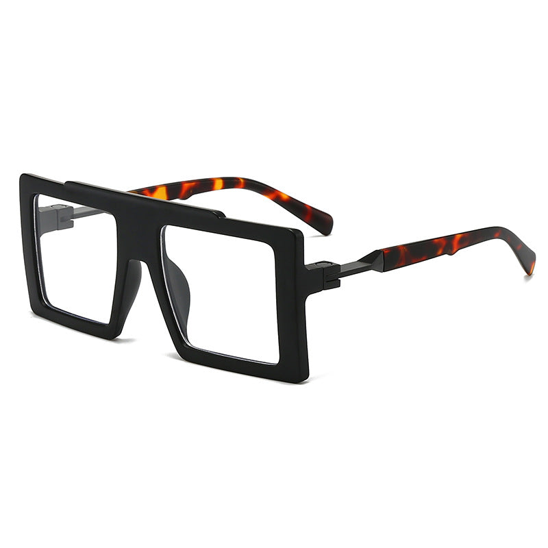 Damen modische Sonnenbrille mit rechteckigem Rahmen Karnz