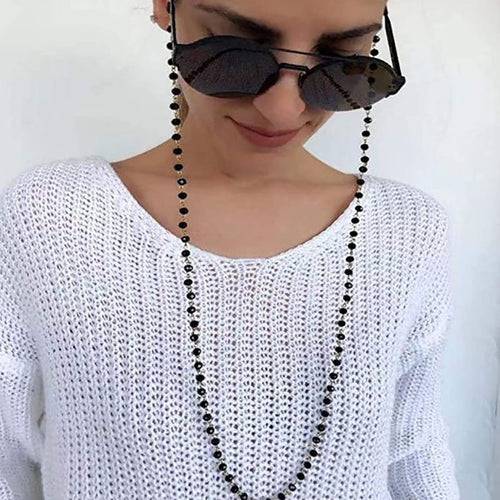 Brillenhalteschmuck Aus Kristallperlen Karnz