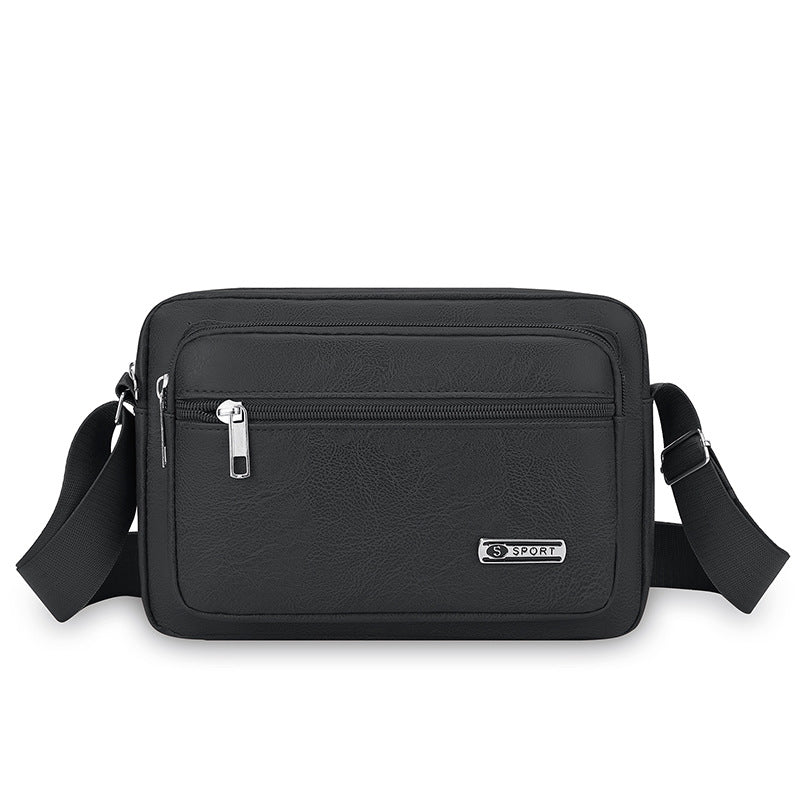 Premium Leder Messenger Bag Karnz