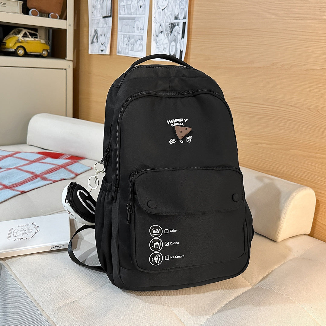 Verspielt Grafisches Druck Rucksack