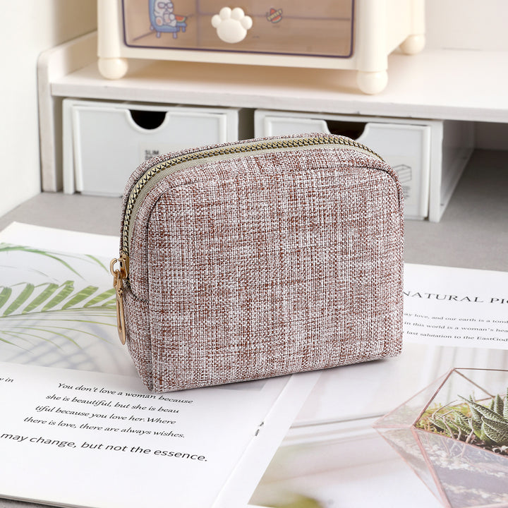 Kompakte Reißverschluss-Münztasche