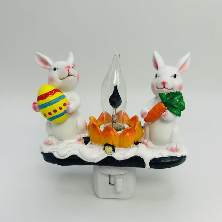 Kreatives Ghost Campfire Figuren Set Karnz