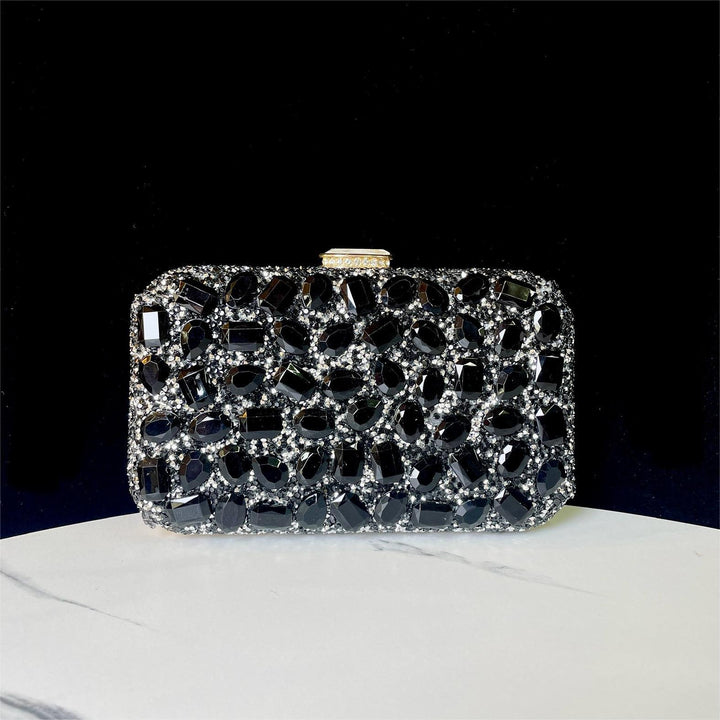 Glamouröse Bejeweled Abend Clutch