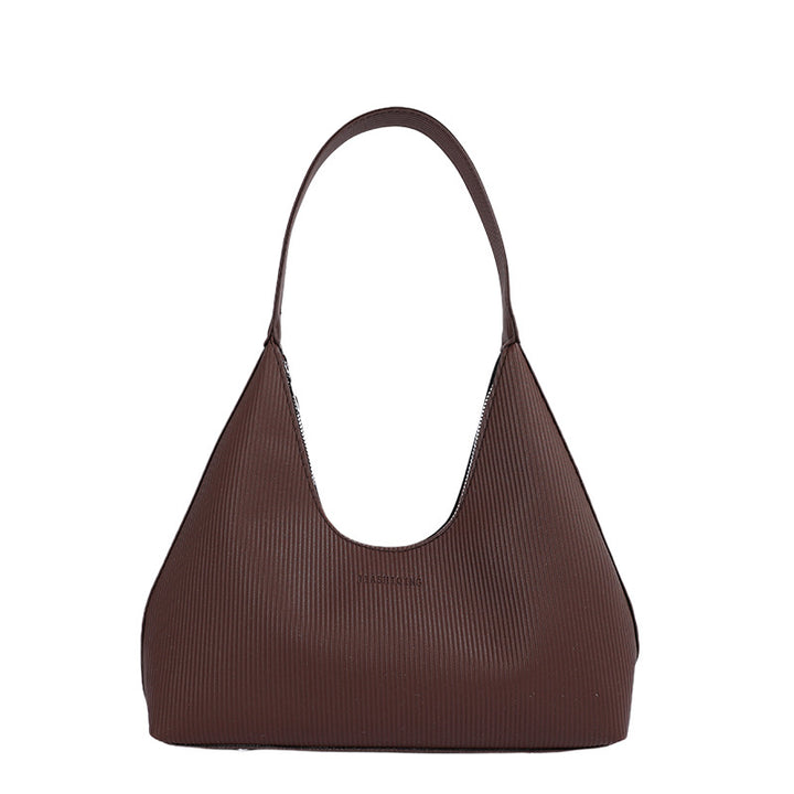 Texturierte Hobo-Schultertasche Karnz