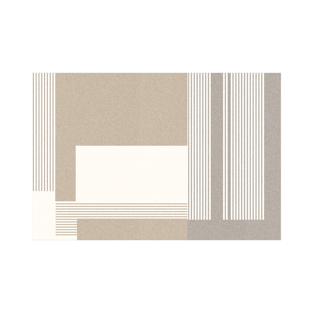 Texturiertes abstraktes Design Badezimmermatte Karnz