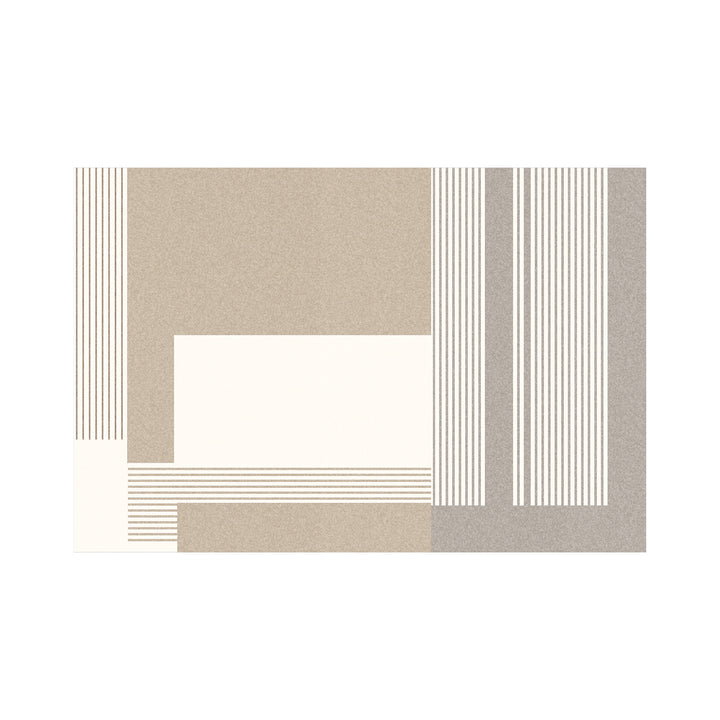 Texturiertes abstraktes Design Badezimmermatte Karnz