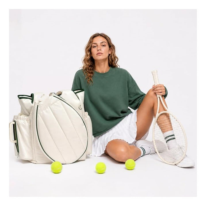 Vielseitige gestepptes Tennis-Tote Karnz