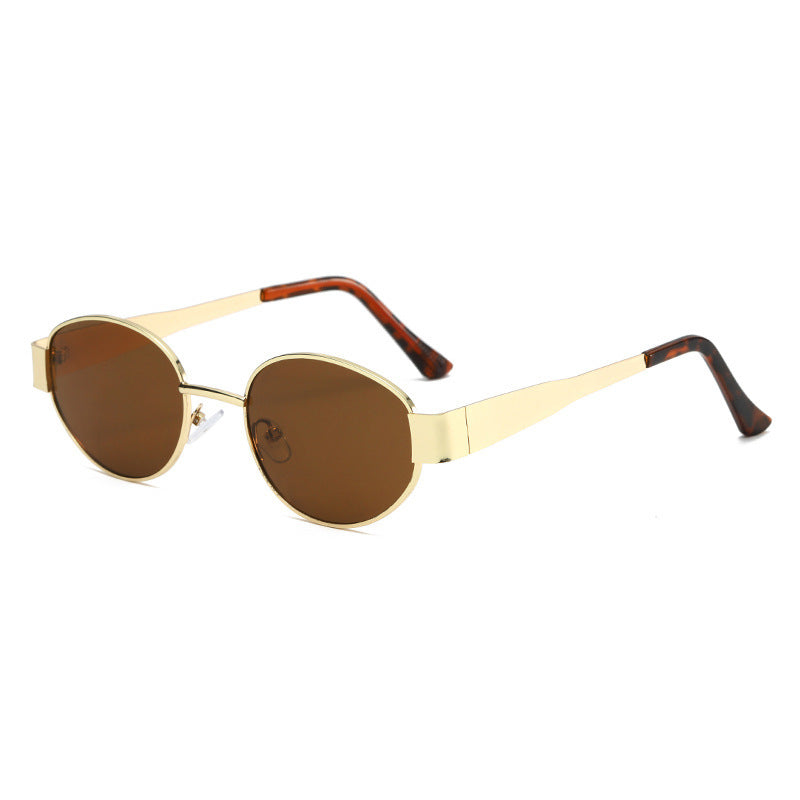 Retro-Runde-Rahmen-Sonnenbrille Karnz