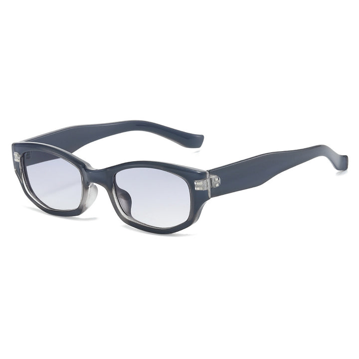 Chic Übergroße Rechteckige Sonnenbrille Karnz
