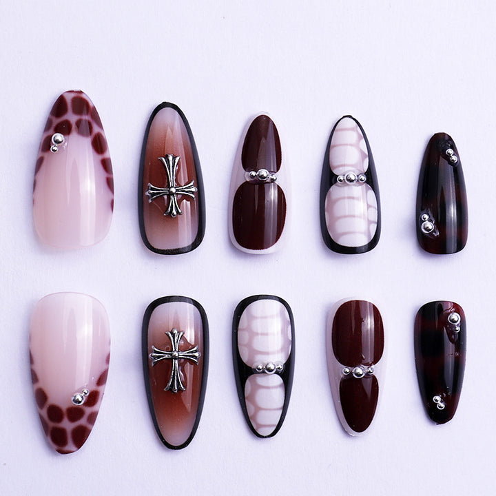 Künstlerisches Stiletto-Nail-Design