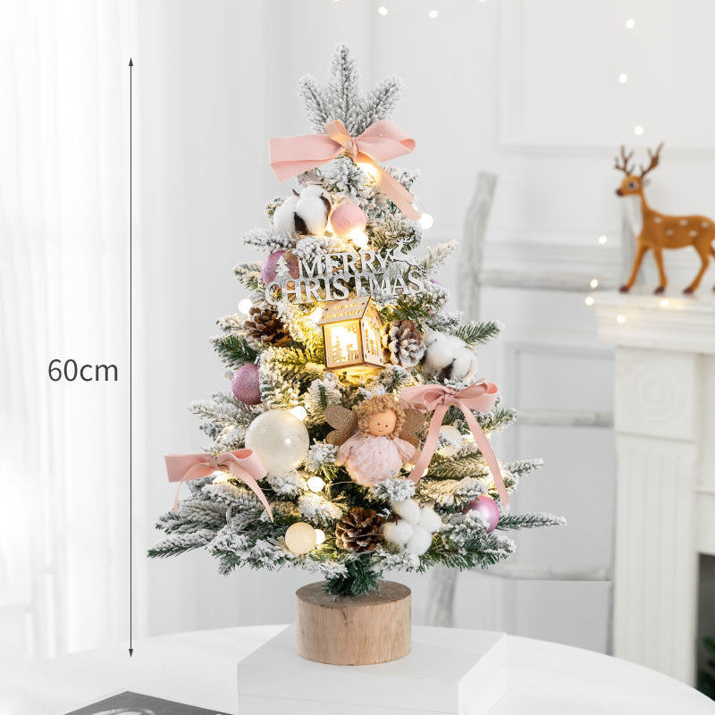 Dekorative Mini-Weihnachtsbaum mit LED-Lichtern