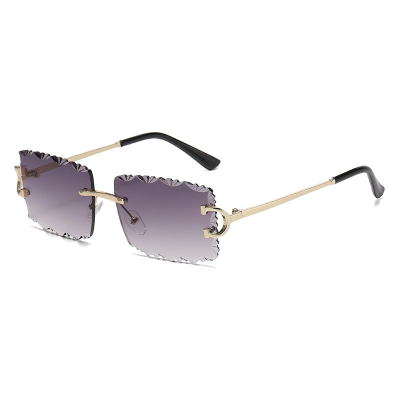 Damen modische Sonnenbrille mit verspieltem Rahmen Karnz