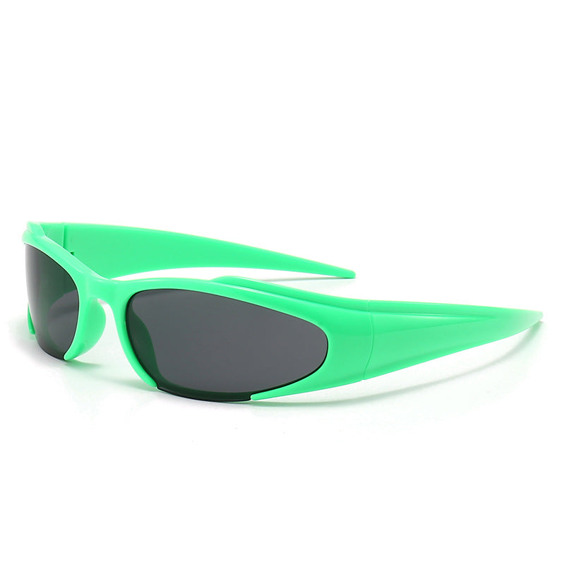 Sportliche Performance-Wraparound-Sonnenbrille