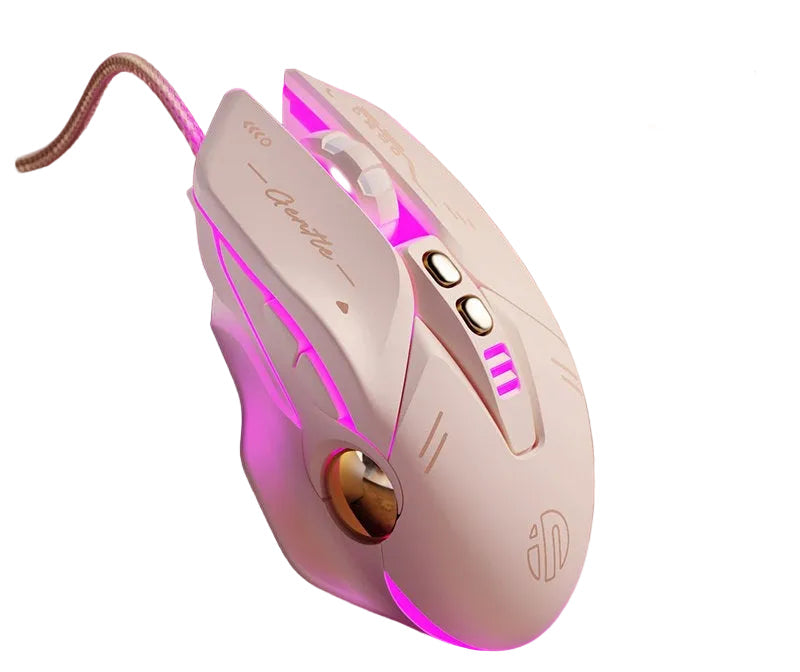 Ergonomische Gaming-Maus mit anpassbarer RGB-Beleuchtung Karnz