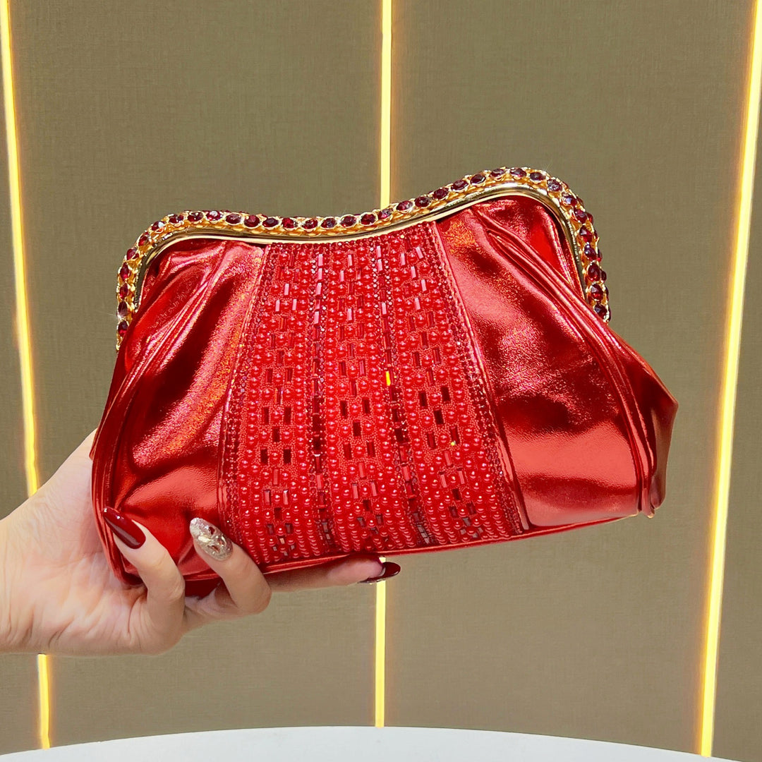 Glamouröse Beadete Abend-Clutch