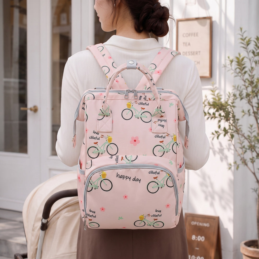 Verspielt Illustrierter Rucksack Karnz