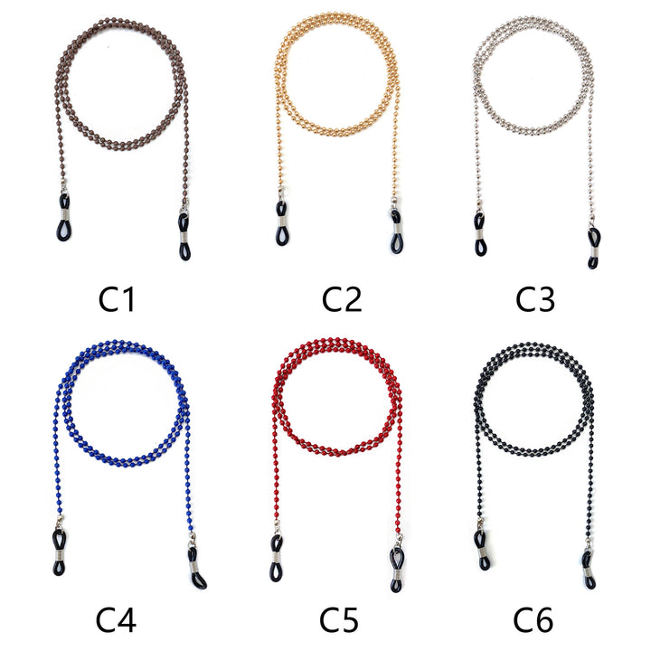 Beaded Eyewear Retainer Chain Karnz