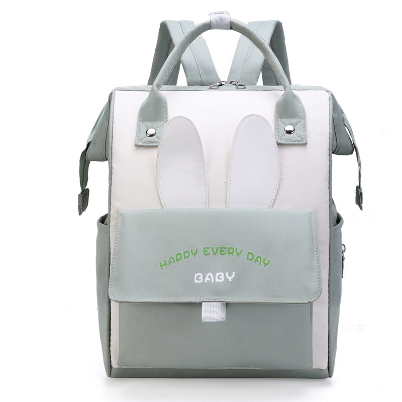 Verspielter Hasen-Themen-Windelrucksack Karnz