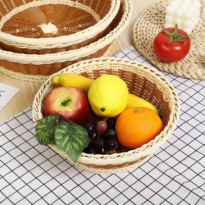Artisan Woven Serving Bowl Karnz