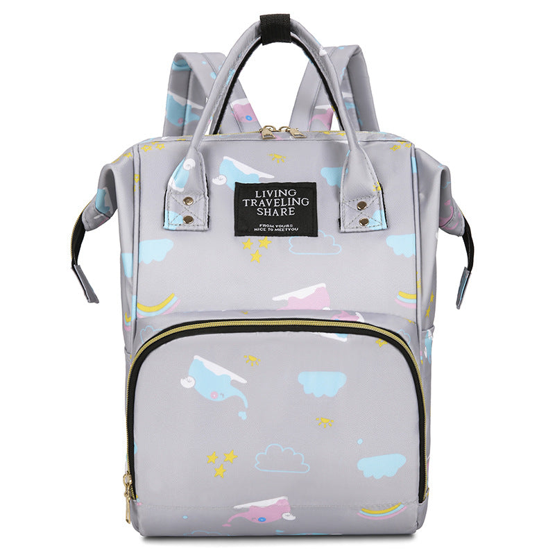 Verspielt Grafikdruck Rucksack