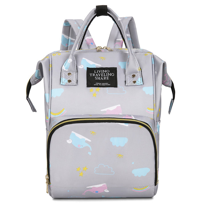 Verspielt Grafikdruck Rucksack