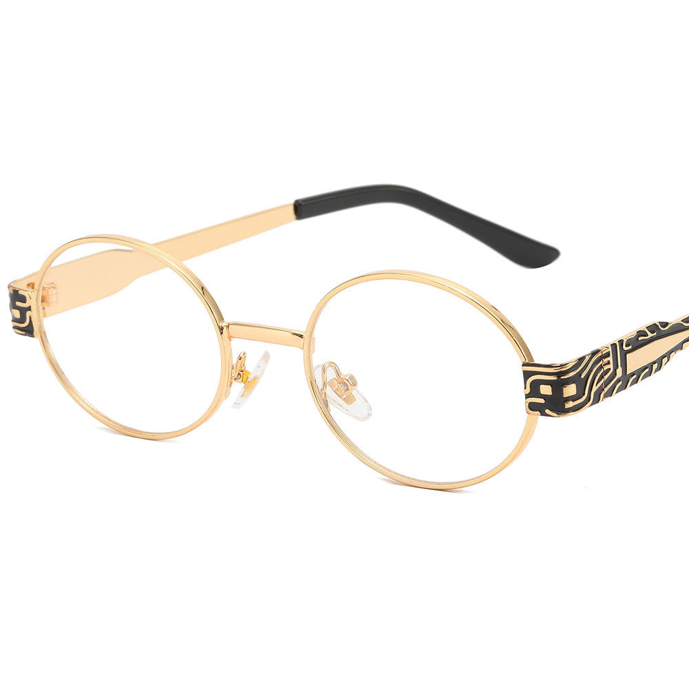 Damen stylische Sonnenbrille mit einzigartigen Verzierungen Karnz