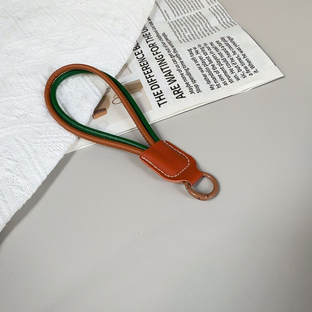 Premium Leder Schlüsselanhänger Halter Karnz