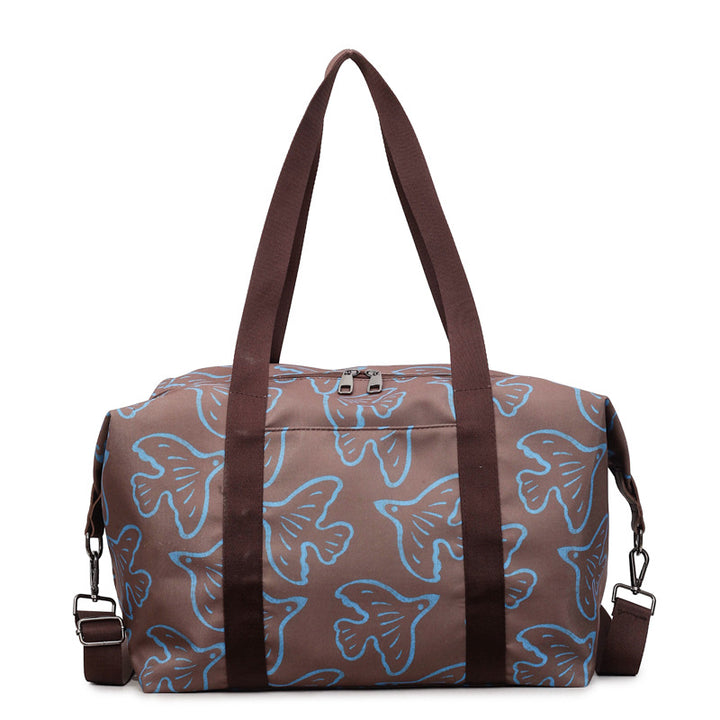 Künstlerisch gemusterte Reisetasche