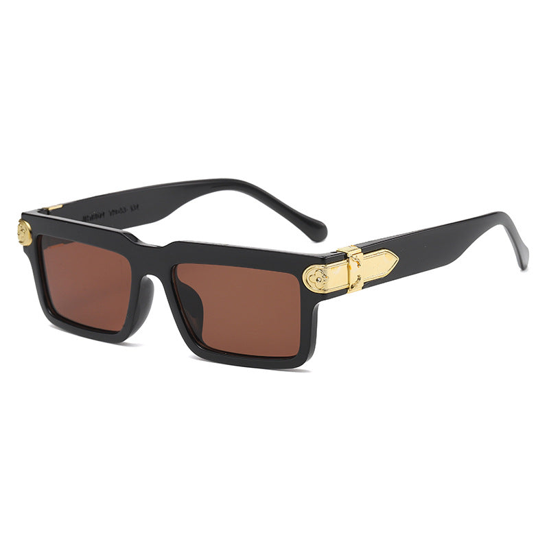 Damen modische Sonnenbrille im innovativen Quadratdesign Karnz