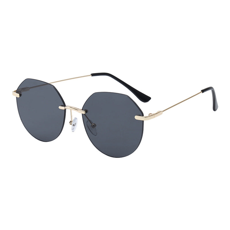 Damen Geometrische Sonnenbrille im modernen Design Karnz