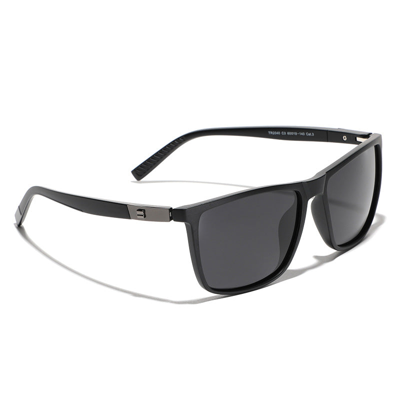 Damen sportliche Sonnenbrille mit polarisierenden Gläsern und flexiblem Gestell Karnz