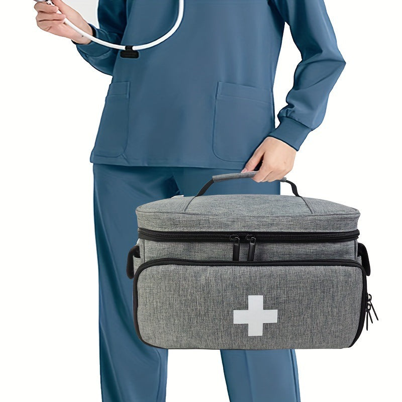 Unisex multifunktionale Erste-Hilfe-Tasche mit isoliertem Fach Karnz
